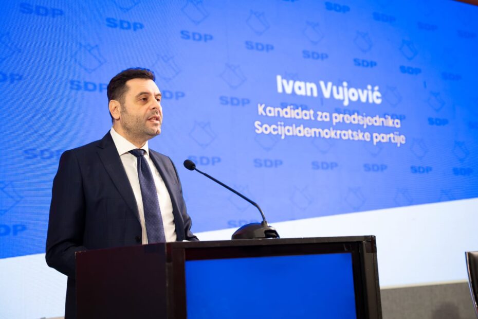 Na XI Kongresu SDP Ivan Vujović izabran za predsjednika, Petar Odžić za zamjenika